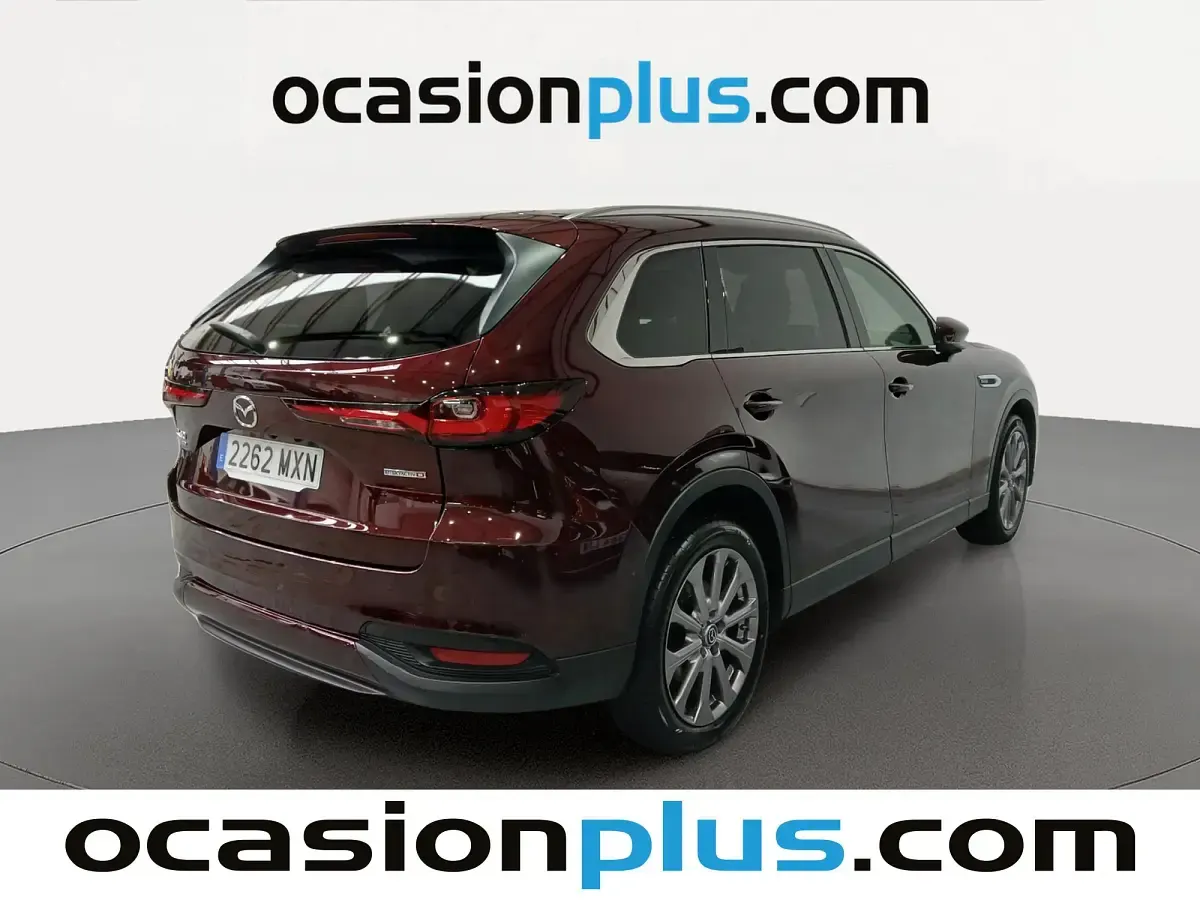 Usado Mazda CX-80 Exclusive-Line 254 CV (186 kW) 2024 Granate SUV