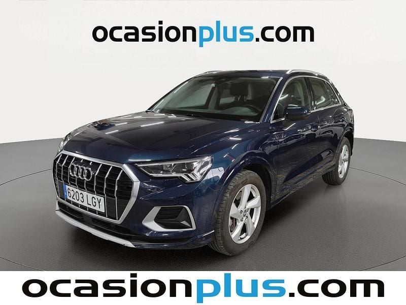 Begagnad Audi Q3 Advanced 190 HK (139 kW) 2020 Blå SUV