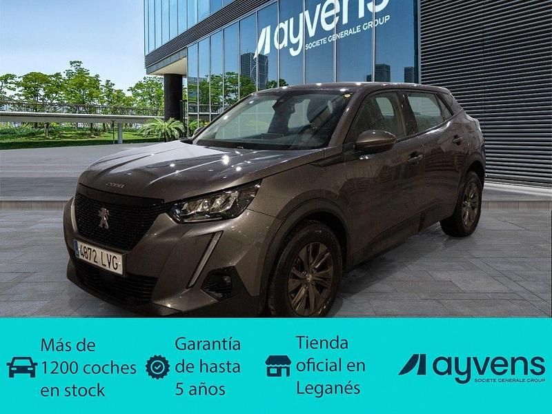 Usado Peugeot 2008 Active 110 CV (80 kW) 2021 Gris oscuro SUV