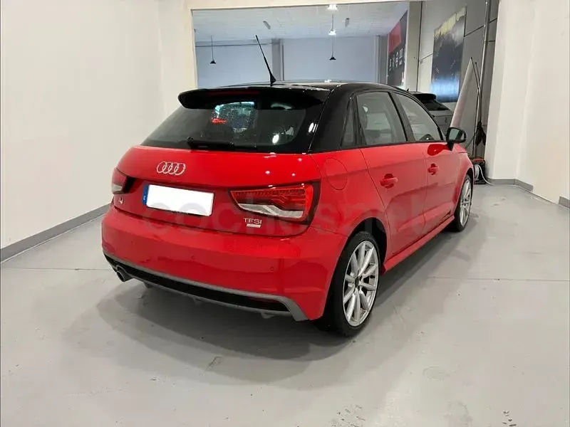 Brugt Audi A1 Sportback Design 95 HK (69 kW) 2018 Rød Hatchback