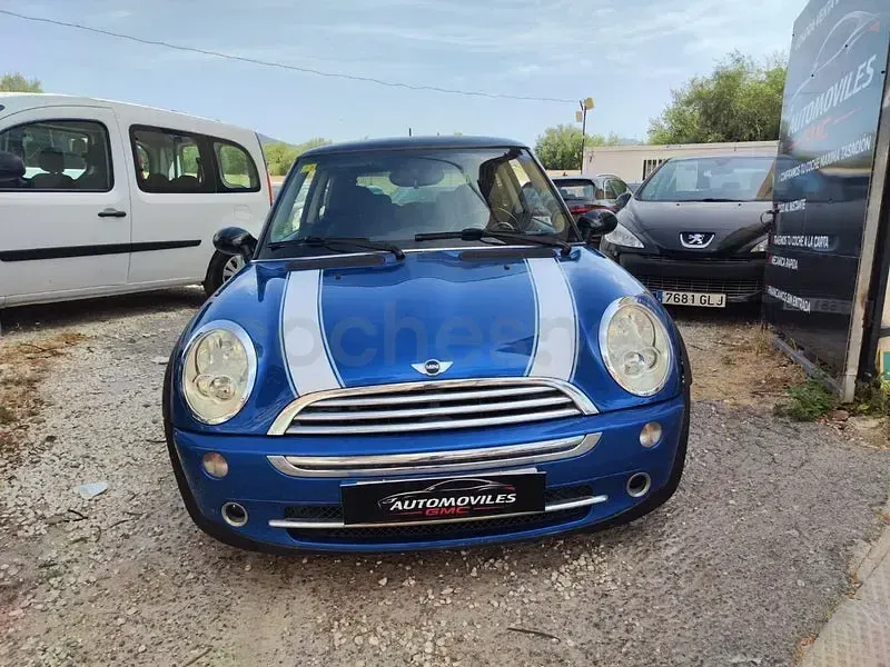 Usado Mini ONE 90 CV (66 kW) 2006 Azul Utilitario