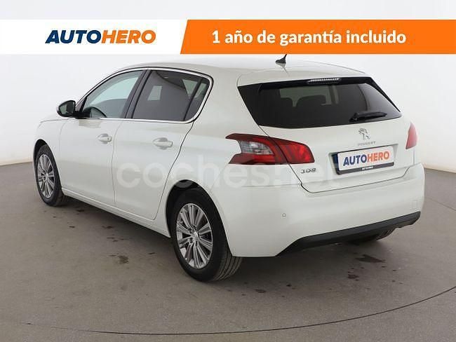 Usado Peugeot 308 Allure 130 CV (95 kW) 2021 Blanco Berlina