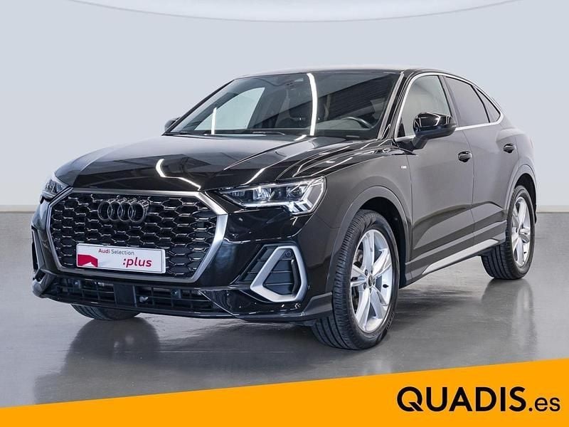 Usado Audi Q3 S-Line 150 CV (110 kW) 2022 Negro SUV