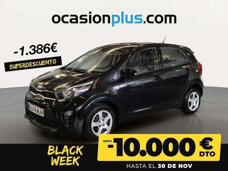 Negro Usado 2023 Kia Picanto Utilitario | 11.400 € (Precio justo) - Imagen 1/4