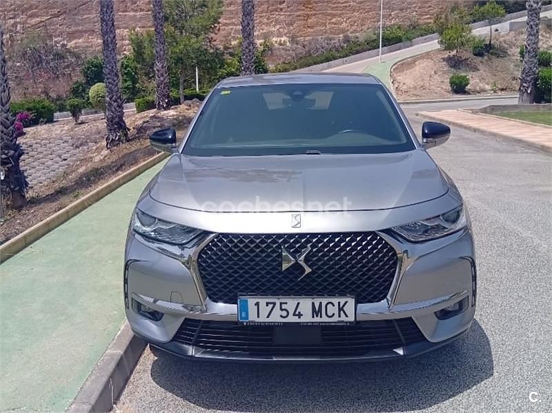Usado DS Automobiles DS7 Crossback Grand Chic 180 CV (132 kW) 2019 Gris / plata SUV
