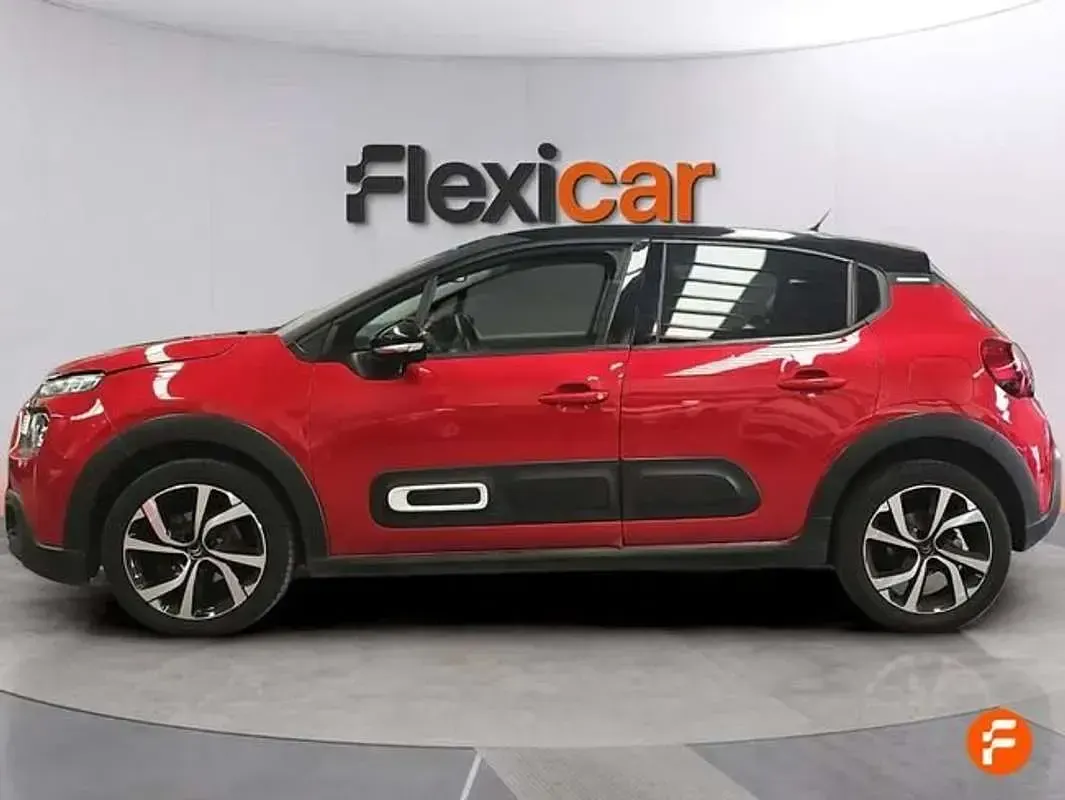 Usado Citroën C3 99 CV (72 kW) 2021 Rojo Utilitario