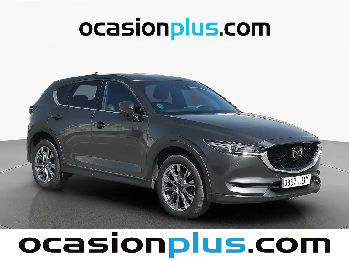 Usado Mazda CX-5 Signature 165 CV (121 kW) 2019 Gris SUV