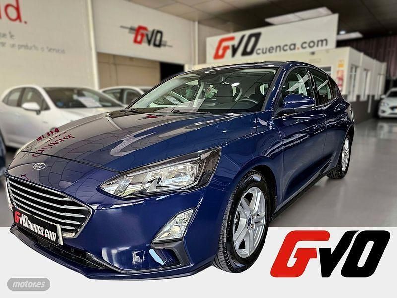 Azul Usado 2020 Ford Focus Trend Berlina | 17.900 € (Un poco caro) - Imagen 1/4