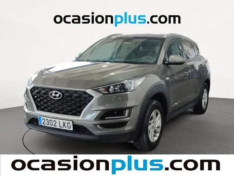Gris Usado 2020 Hyundai Tucson SUV | 19.000 € (Buen precio) - Imagen 1/4