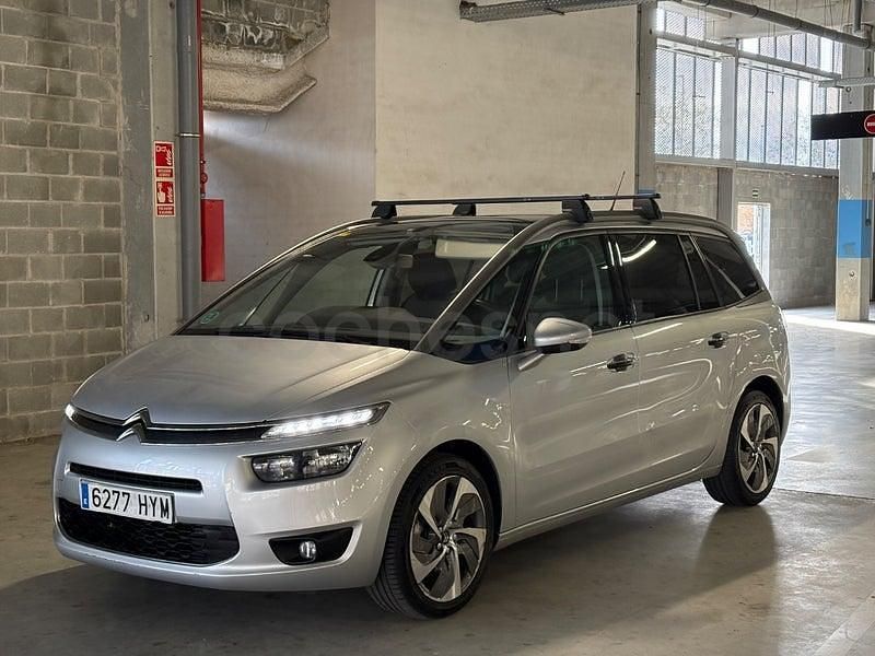 Gris / plata Usado 2014 Citroën Grand C4 Picasso Exclusive Monovolumen | 9500 € (Buen precio) - Imagen 1/4