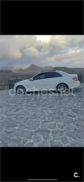 Usado Mercedes C320 Avantgarde 224 CV (164 kW) 2008 Blanco Berlina