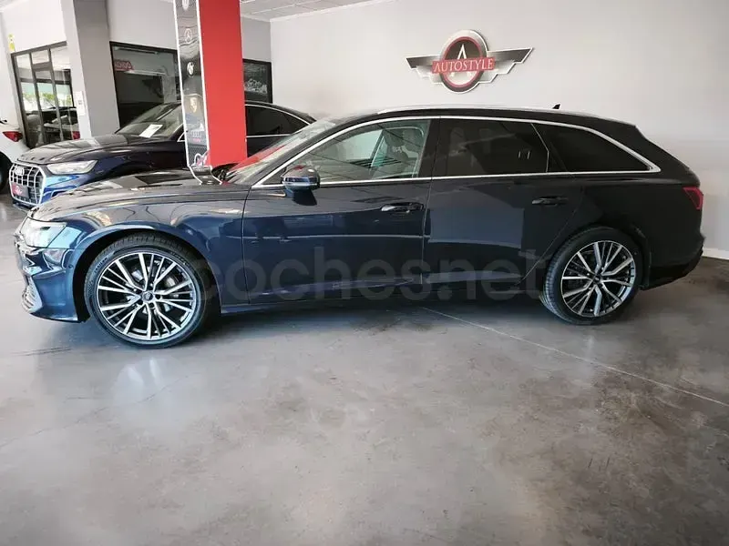 Usado Audi A6 S-Line 204 CV (150 kW) 2023 Azul Familiar