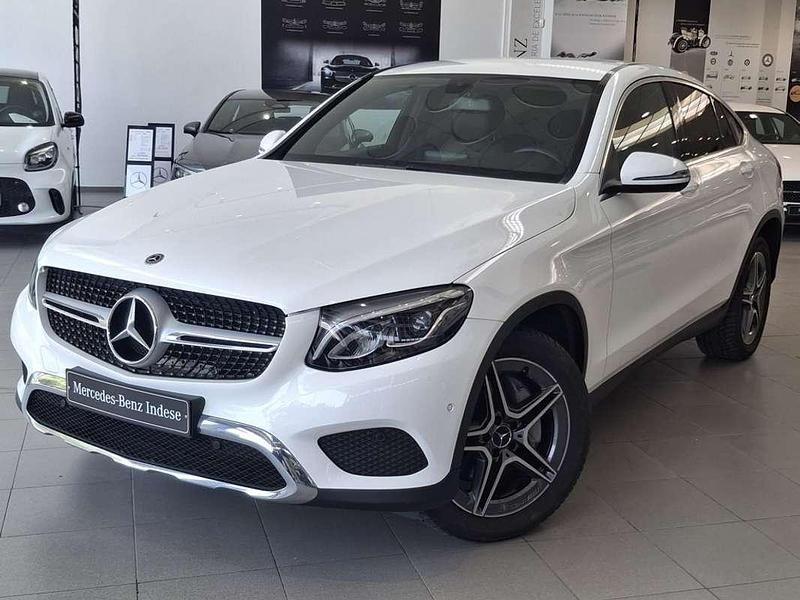 Usado Mercedes GLC220 170 CV (125 kW) 2018 Blanco Coupe