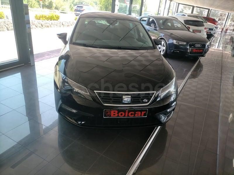 Usado Seat Leon FR 184 CV (135 kW) 2017 Negro Berlina