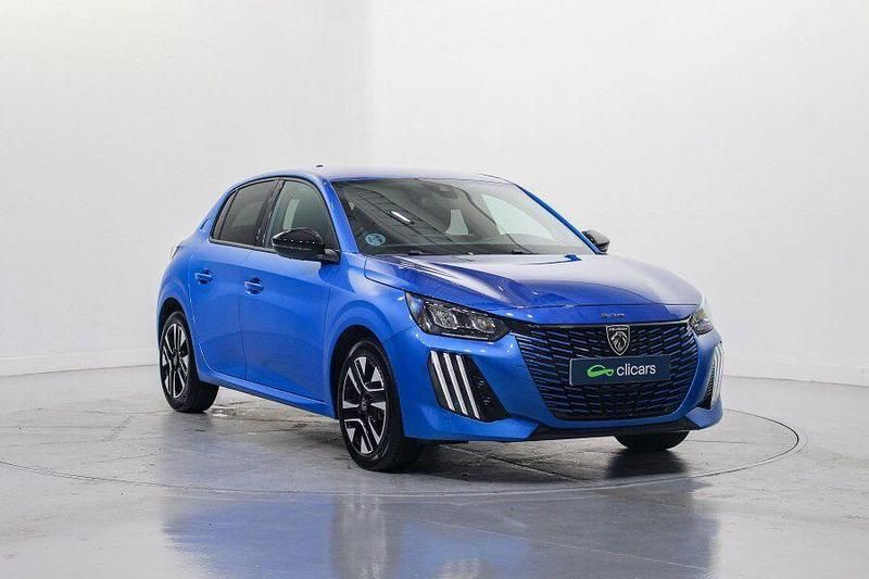Usado Peugeot 208 Allure 100 CV (73 kW) 2024 Azul Utilitario