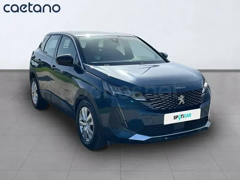 Usado Peugeot 3008 Active 130 CV (95 kW) 2022 Azul SUV