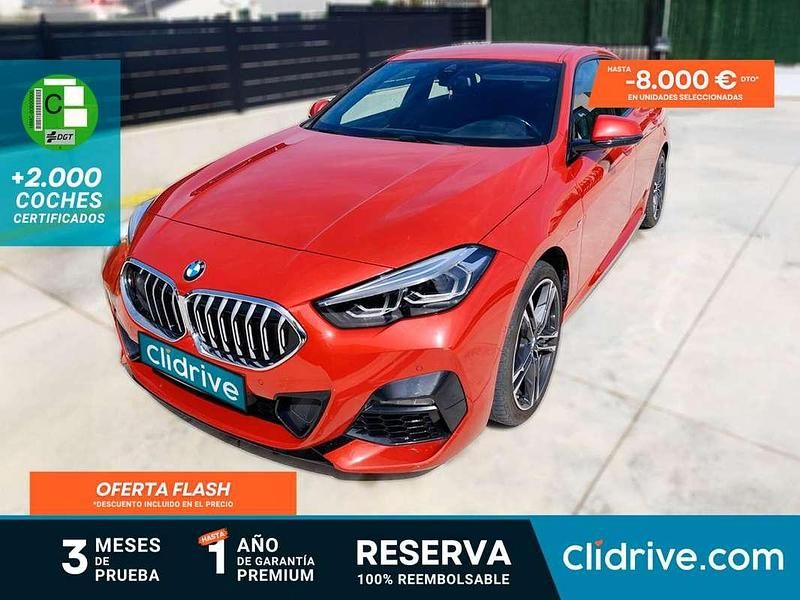 Rojo Usado 2022 BMW 218 Coupe | 24.790 € (Precio justo) - Imagen 1/3