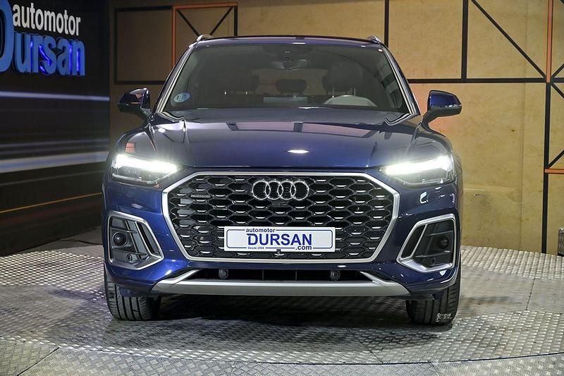 Usado Audi Q5 S-Line 204 CV (150 kW) 2022 Azul SUV