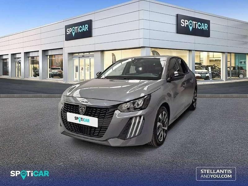 Gris Usado 2024 Peugeot 208 Active Utilitario | 14.470 € (Buen precio) - Imagen 1/4