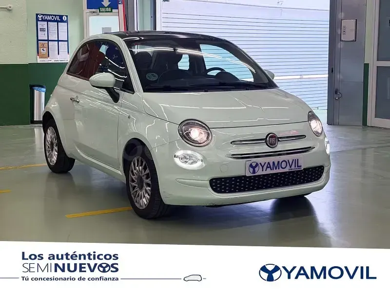 Usado Fiat 500 Lounge 69 CV (50 kW) 2019 Azul Berlina