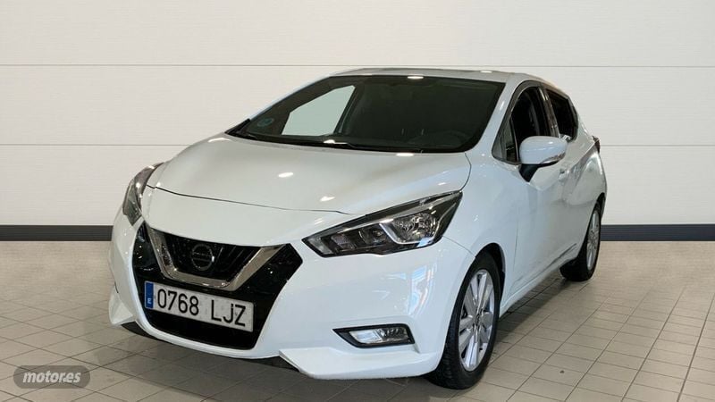 Usado Nissan Micra Acenta 100 CV (73 kW) 2020 Blanco Utilitario