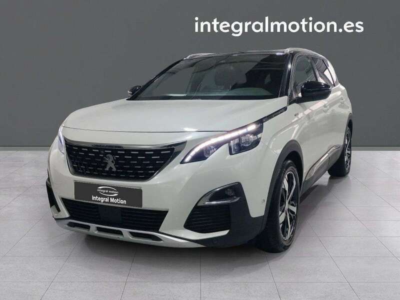 Blanco Usado 2019 Peugeot 5008 GT-line Monovolumen | 22.900 € (Caro) - Imagen 1/4