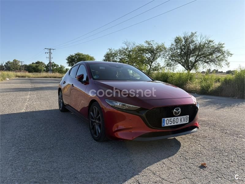 Rojo Usado 2019 Mazda 3 Berlina | 18.500 € (Precio justo) - Imagen 1/4