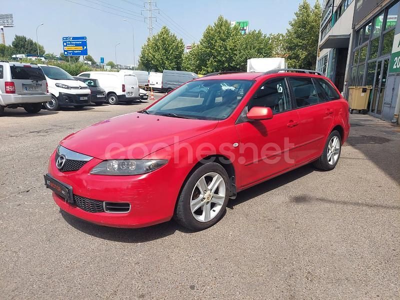 Rojo Usado 2008 Mazda 6 Active Familiar | 4000 € (Un poco caro) - Imagen 1/4