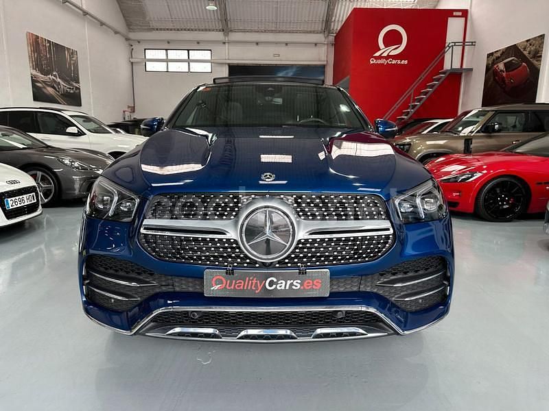Usado Mercedes GLE350 272 CV (200 kW) 2020 Azul Coupe