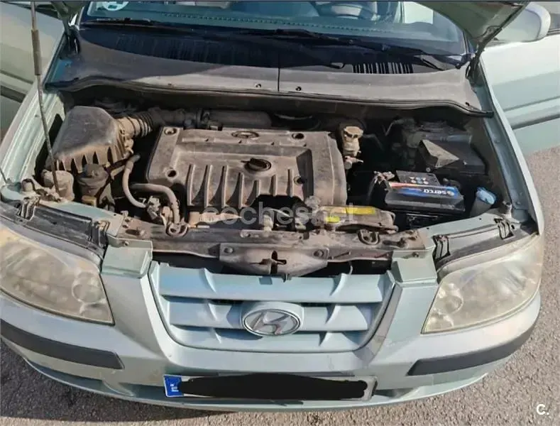 Usado Hyundai Matrix GLS 103 CV (75 kW) 2004 Verde Monovolumen