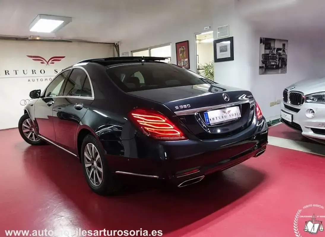 Usado Mercedes S350 258 CV (189 kW) 2014 Azul Berlina