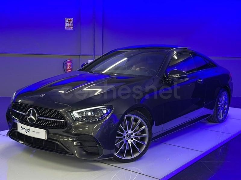 Usado Mercedes E350 299 CV (219 kW) 2021 Gris / plata Coupe