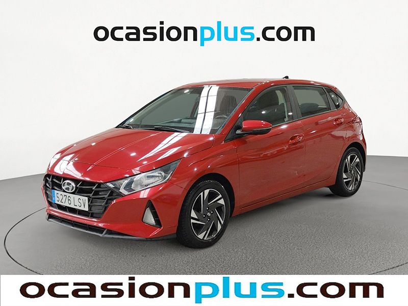 Rojo Usado 2021 Hyundai i20 Utilitario | 11.900 € (Precio justo) - Imagen 1/4
