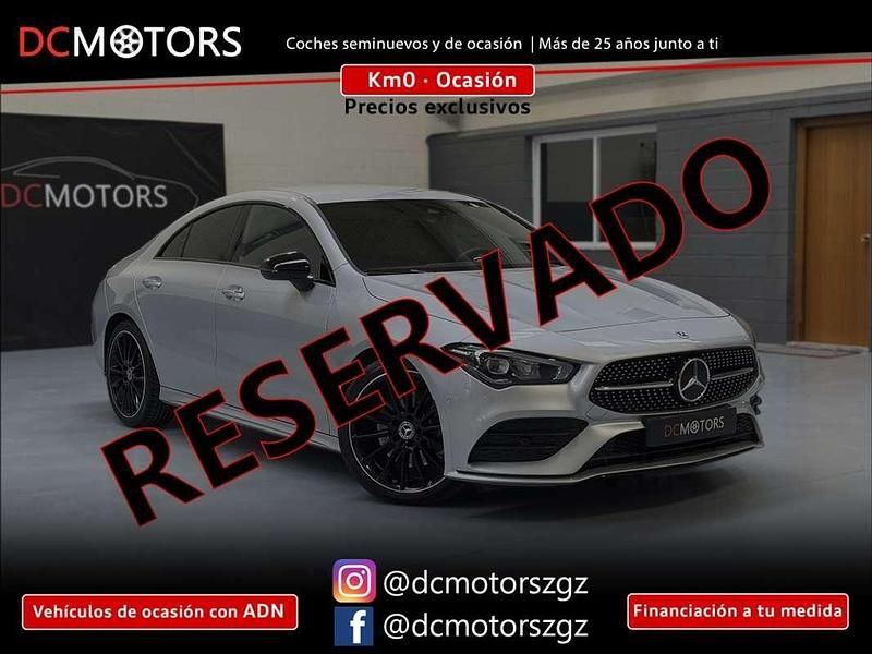 Plateado Usado 2021 Mercedes CLA200 Coupe | 32.990 € (Precio justo) - Imagen 1/4