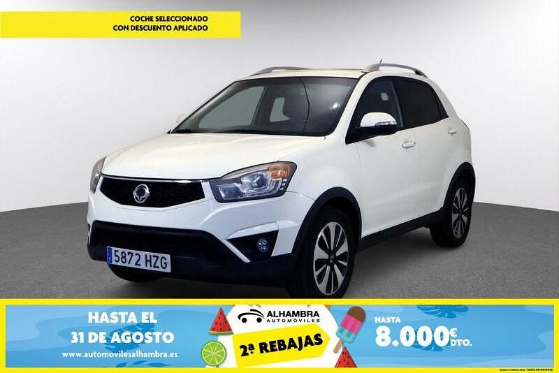 Blanco Usado 2014 Ssangyong Korando Limited SUV | 9910 € (Precio justo) - Imagen 1/4