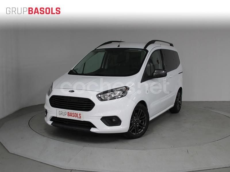 Blanco Usado 2019 Ford Tourneo Courier Titanium Monovolumen | 12.490 € (Un poco caro) - Imagen 1/4