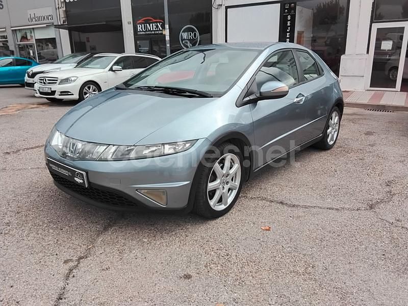 Azul Usado 2009 Honda Civic Sport Berlina | 9890 € (Precio justo) - Imagen 1/4