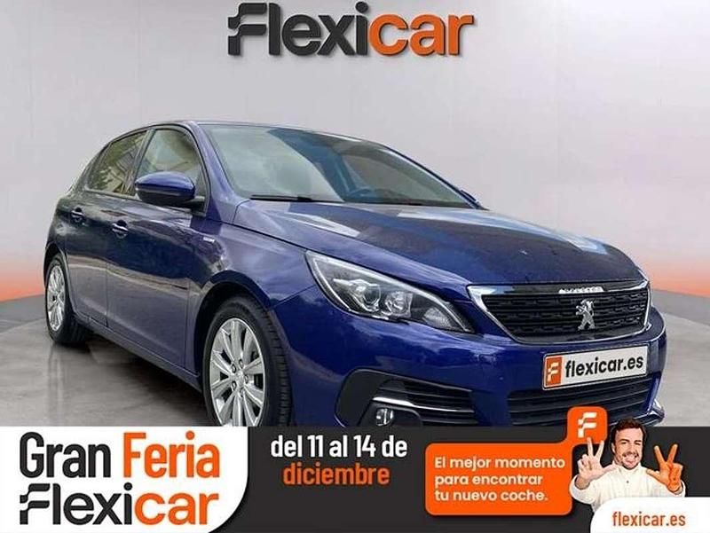 Azul Usado 2020 Peugeot 308 SW Allure Familiar | 8990 € (Super precio) - Imagen 1/4
