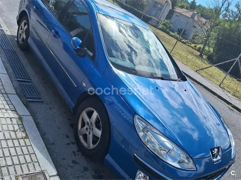 Usado Peugeot 407 136 CV (100 kW) 2004 Azul Berlina