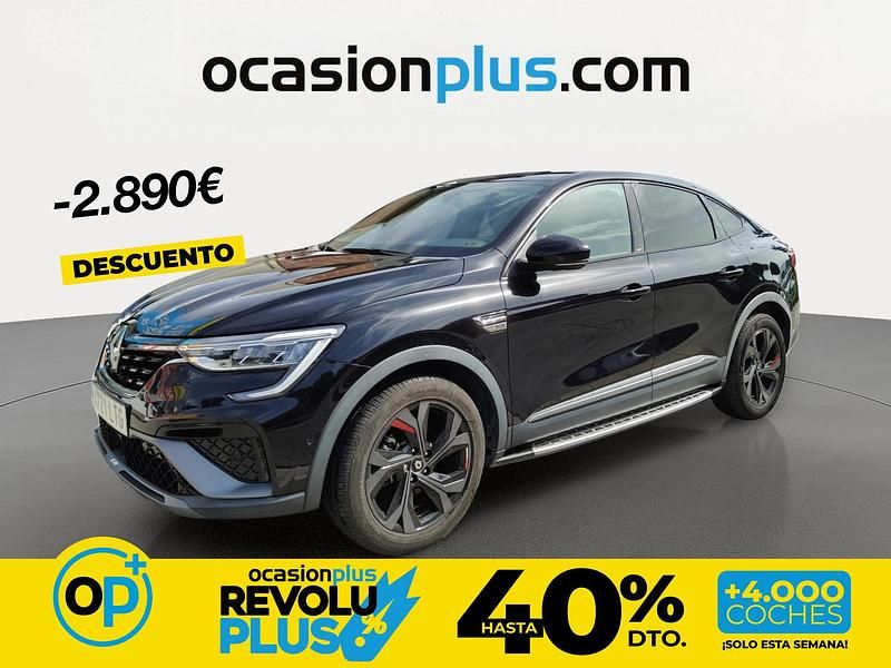 Usado Renault Arkana RS Line 145 CV (106 kW) 2021 Negro SUV