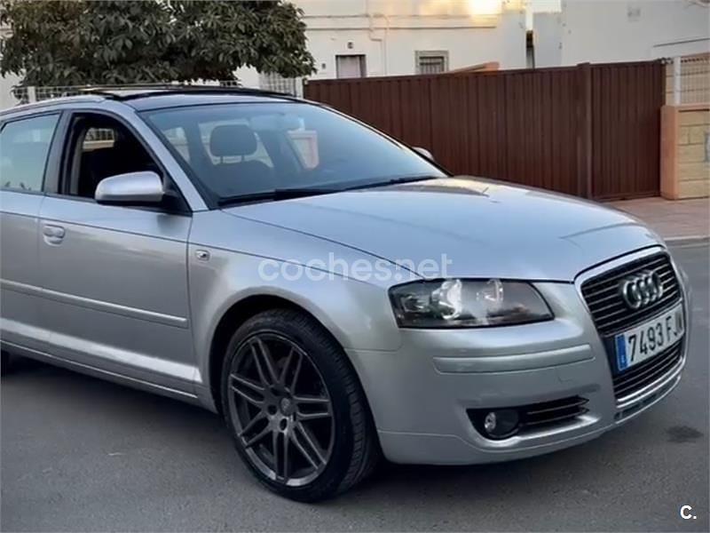 Gris / plata Usado 2006 Audi A3 Ambition Berlina | 4500 € (Super precio) - Imagen 1/4