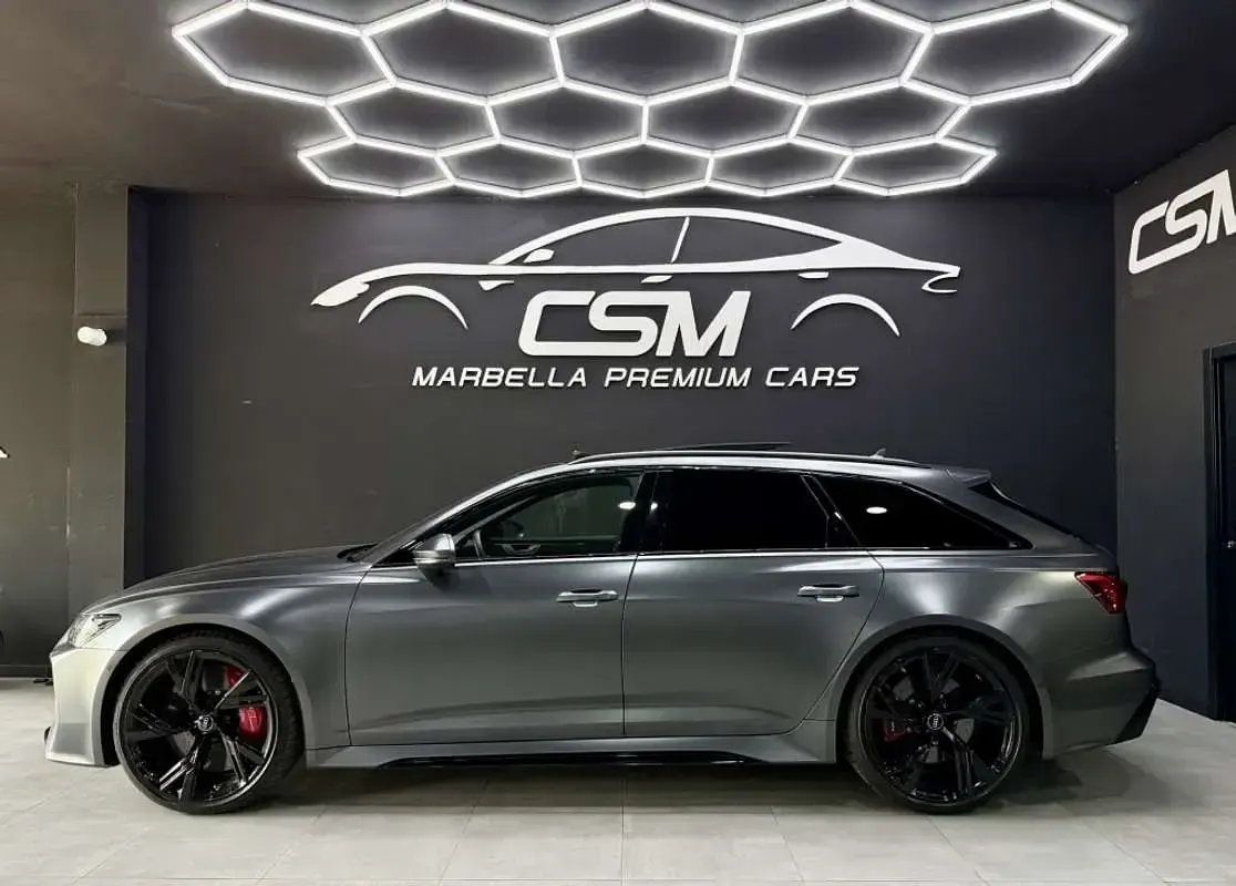 Usado Audi RS6 Ambiente 600 CV (441 kW) 2021 Gris Familiar