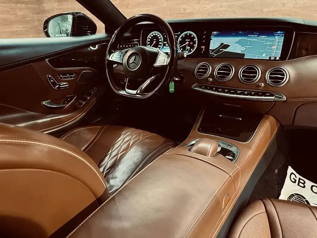 Usado Mercedes S500 454 CV (333 kW) 2015 Azul Coupe
