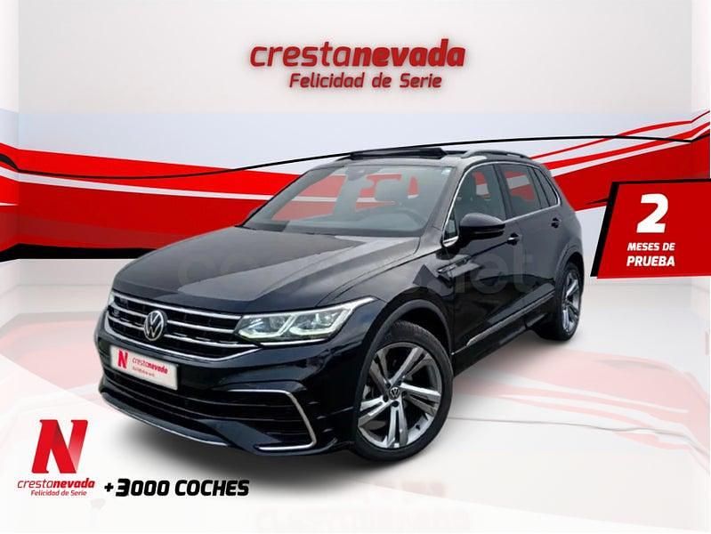 Usado VW Tiguan R-line 150 CV (110 kW) 2021 Negro SUV