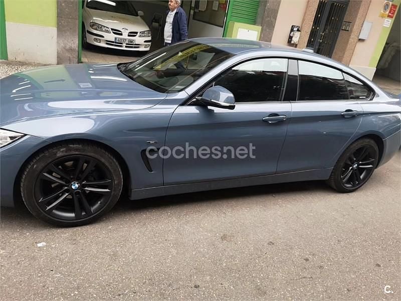 Usado BMW 418 Gran Coupé 143 CV (105 kW) 2015 Azul Coupe