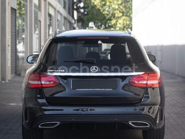 Usado Mercedes C220 170 CV (125 kW) 2017 Negro Familiar