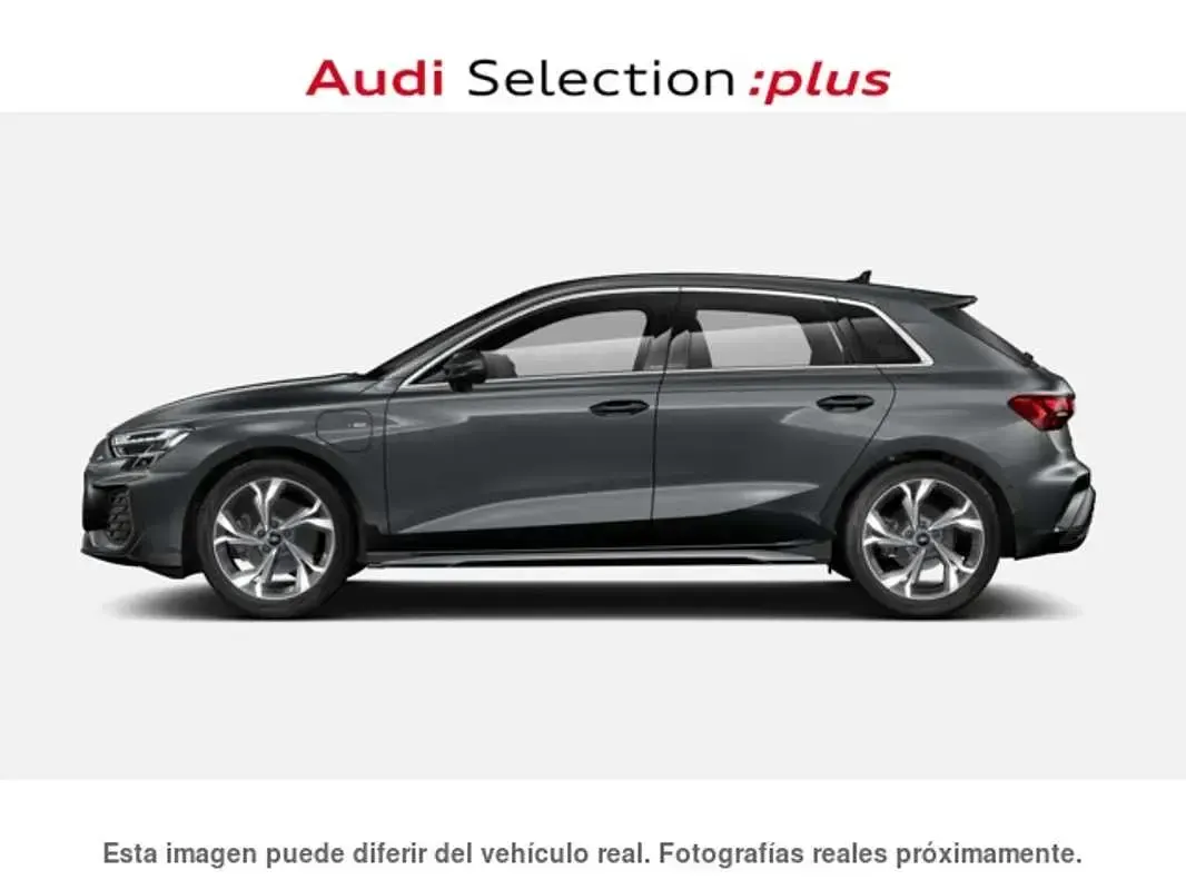 Nuevo Audi A3 Sportback e-tron S-Line 204 CV (150 kW) 2025 Gris Utilitario