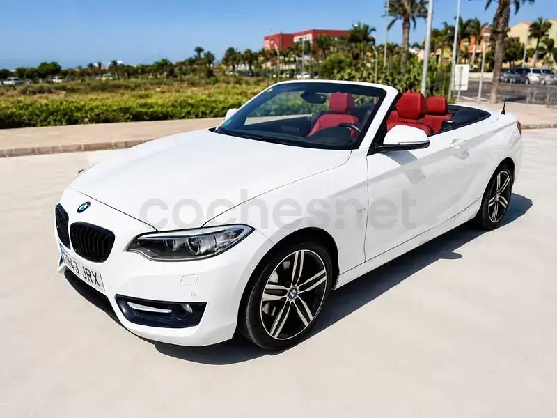 Usado BMW 218 136 CV (100 kW) 2016 Blanco Descapotable