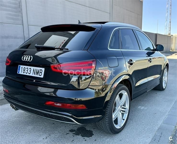 Begagnad Audi Q3 S-Line 177 HK (130 kW) 2014 Svart SUV
