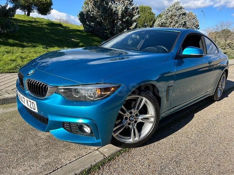 Usado BMW 420 190 CV (139 kW) 2019 Azul Coupe